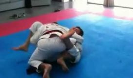 Prof. Pedro Sauer rolling Murat Karadenizli